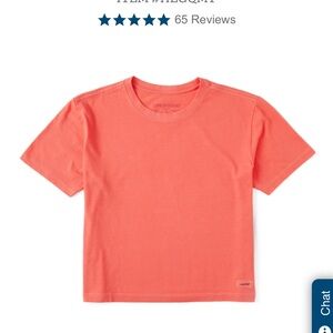 FINAL SALE Life is Good Solid Boxy Crusher Tee